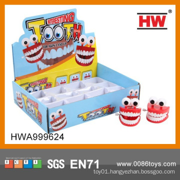 Funny Plastic Wind Up Toy Plastic Teeth